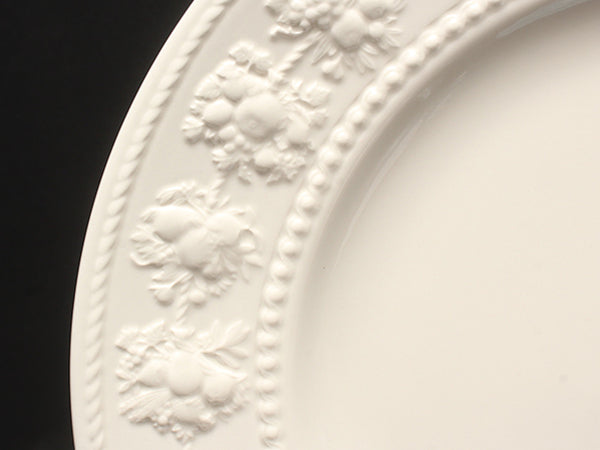 美品 WEDGWOOD プレート 大皿 2点セット 27cm フェスティビティ アイボリー ブルー ウエッジウッド