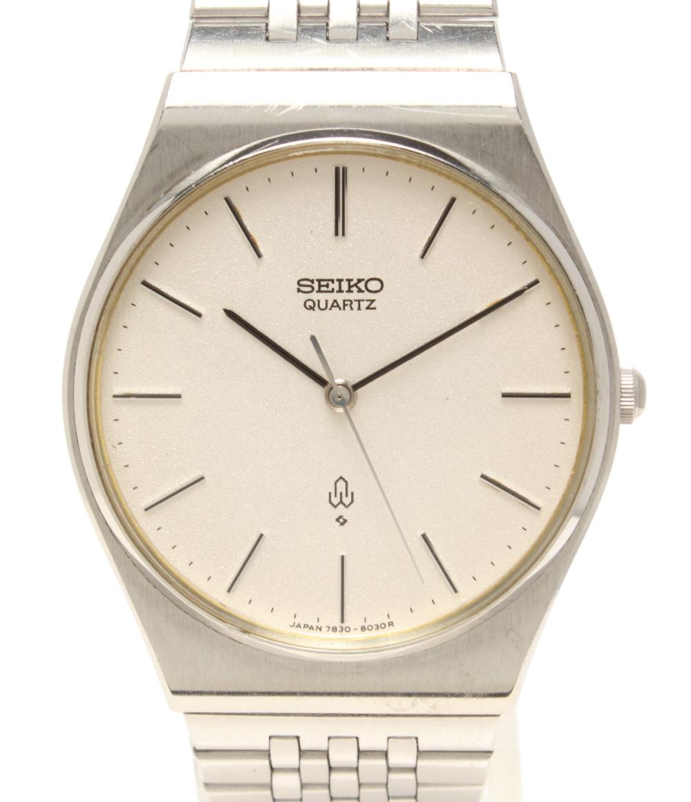 Ⴤ1472 ꕤ希少 SEIKO 腕時計 ルーセント シルバー 3針 クォーツ SEIKO（セイコー） セイコー腕時計 メンズ クオーツ アナログ 3針