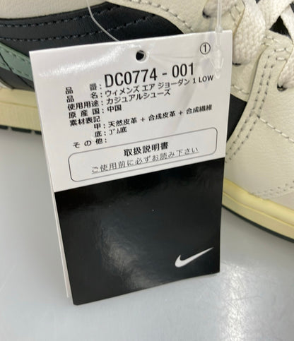 美品 NIKE ローカットスニーカー WMNS AIR JORDAN 1 LOW DC0774-001 レディース SIZE 27.0 ナイキ