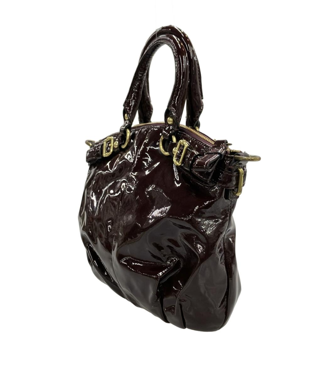 COACH ハンドバッグ ショルダーバッグ 2WAY パテントレザー F18595