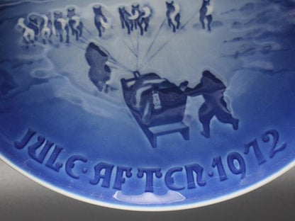 ロイヤルコペンハーゲン イヤープレート 飾り皿 18cm 1972 Royal Copenhagen