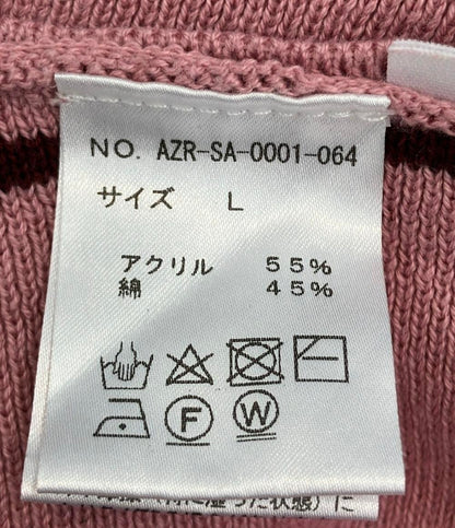 スチューデントアパシー ポロシャツニット レディース SIZE L (L) student apathy