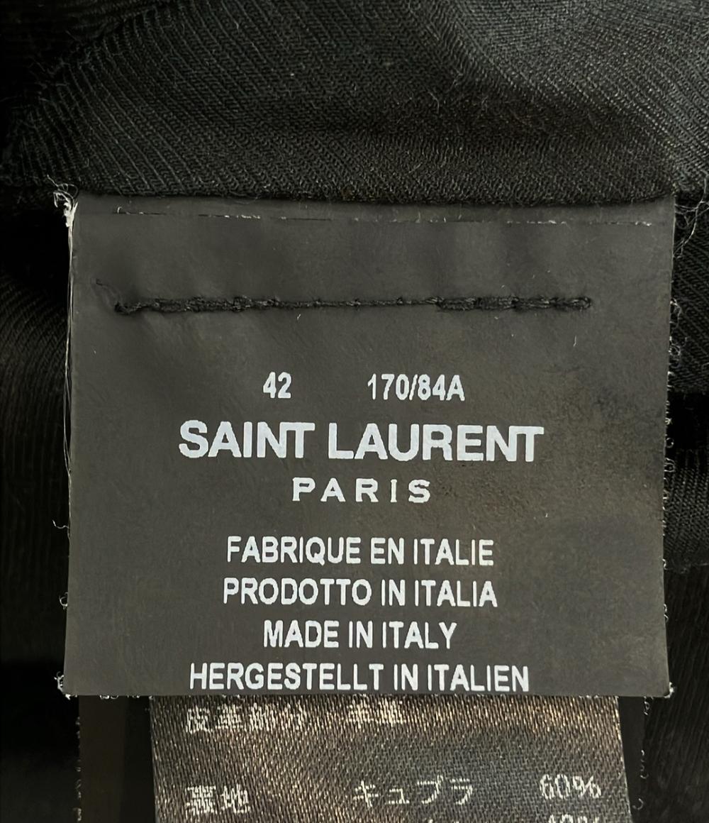 SAINT LAURENT PARIS ウール テディジャケット メンズ SIZE 42 (XS