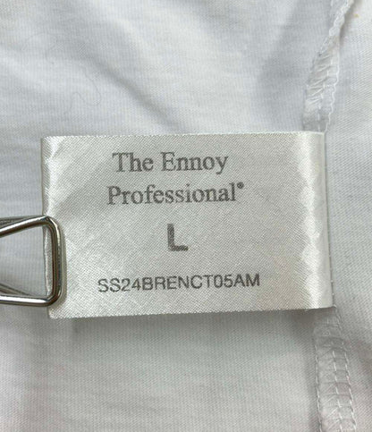 ENNOY 半袖Tシャツ DON‘T YOU SEE, HEAR AND TELL 胸ポケット メンズ SIZE L エンノイ