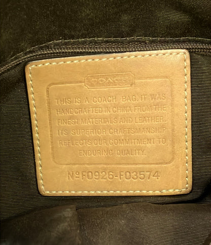 COACH ショルダーバッグ シグネチャー F03574 レディース コーチ