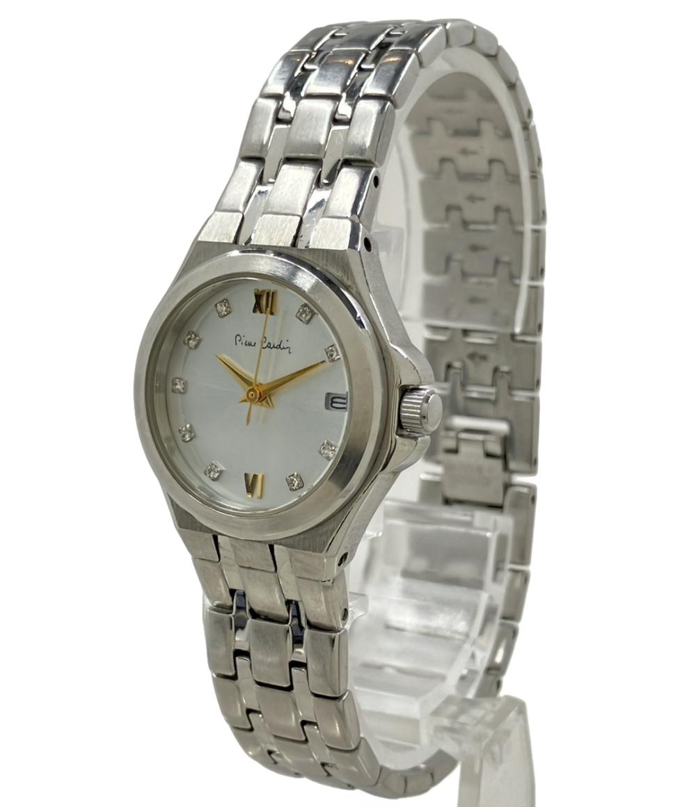 ピエールカルダン 腕時計 クオーツ シルバー レディース Pierre Cardin