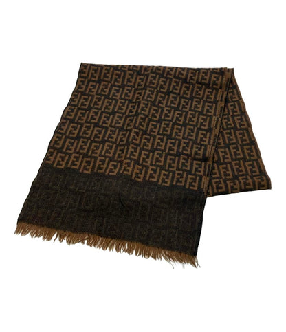フェンディ マフラー ウール 100% ズッカ柄 レディース FENDI