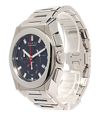 GUCCI 腕時計 パンテオン クオーツ ブラック 115.2 メンズ グッチ