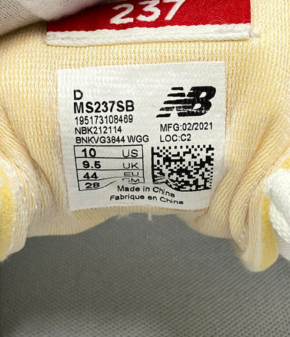 美品 NEW BALANCE ローカットスニーカー 237 MS237SB メンズ SIZE 28.0 ニューバランス