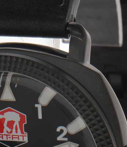 腕時計 STAR WARS 帝国軍 ミリタリーウォッチ クオーツ ブラック メンズ