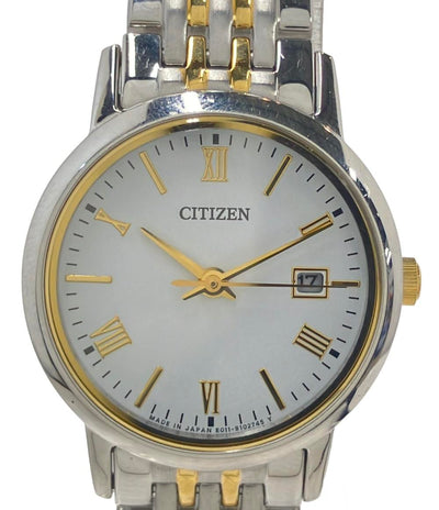 シチズン 腕時計 Eco-Drive エコドライブ ソーラー ホワイト E011-S067928 レディース CITIZEN