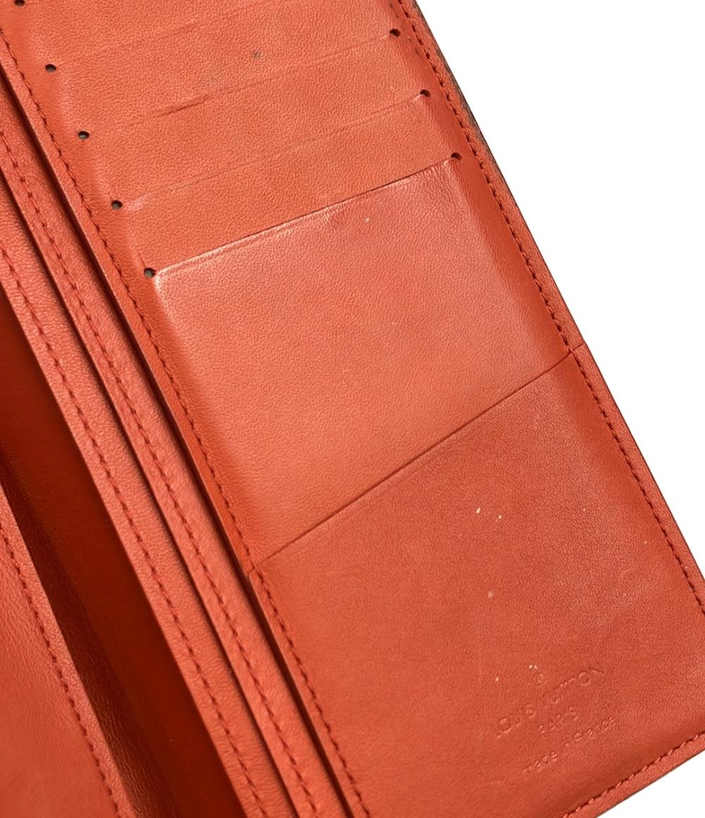 LOUIS VUITTON 長財布 ポルトフォイユ ブラザ ダミエ アンフィニ