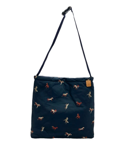 美品 ラシット ショルダーバッグ ホース レディース russet