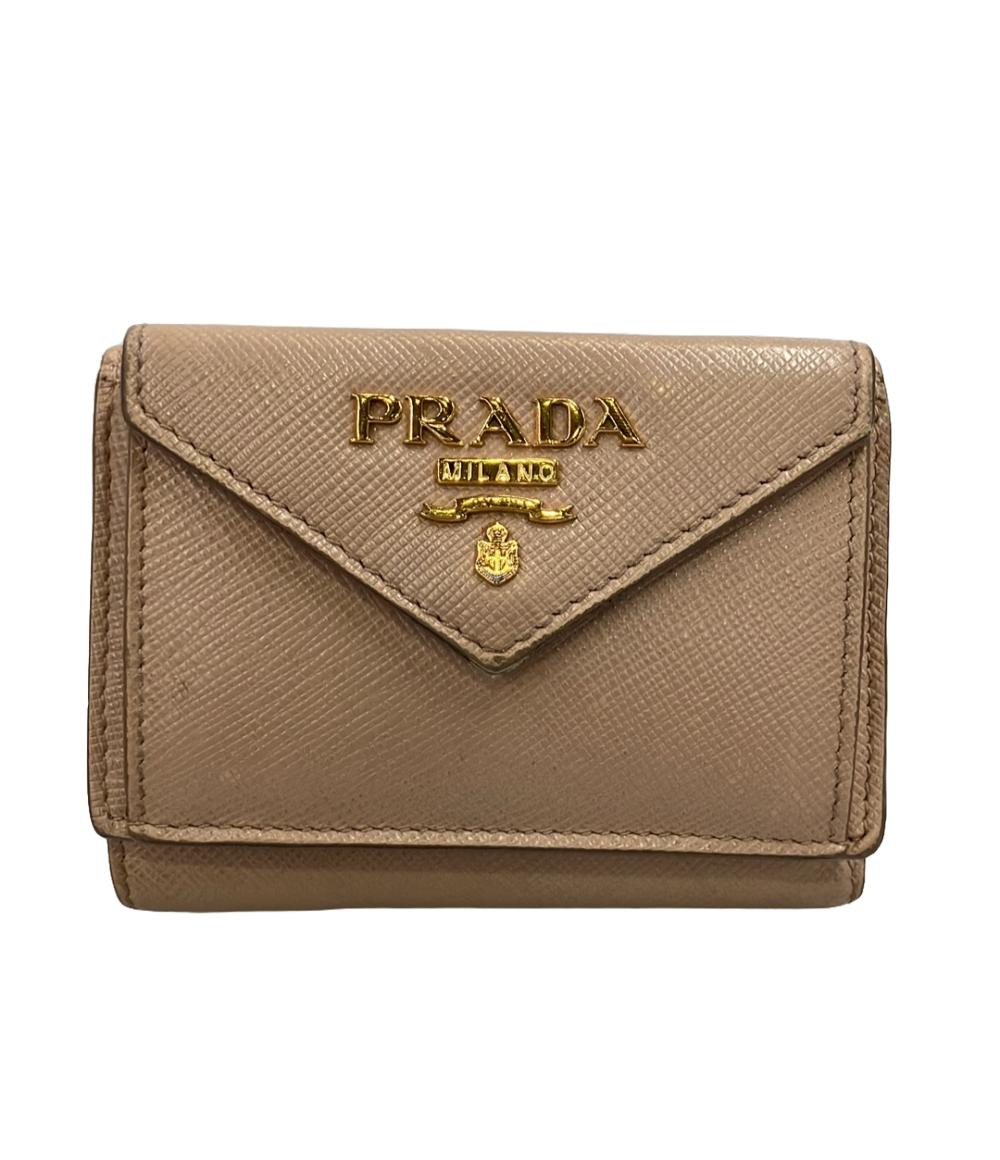 プラダ 三つ折り財布 1MH021 QWA F0236 レディース PRADA