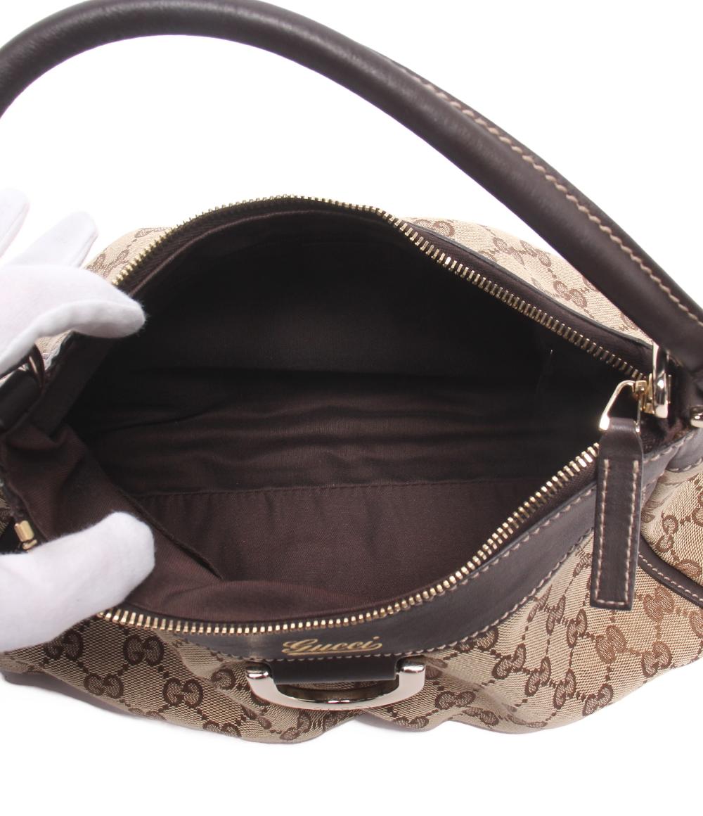 美品 GUCCI ハンドバッグ GGキャンバス アビー 190525 493075
