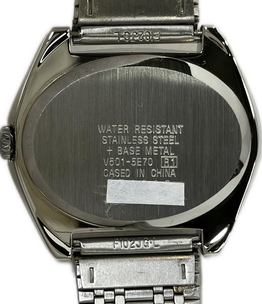 美品 ALBA 腕時計 ミッキー&ミニー 70周年 クオーツ V501-5E70 レディース メンズ アルバ