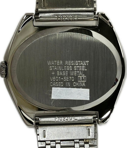 美品 ALBA 腕時計 ミッキー&ミニー 70周年 クオーツ V501-5E70 レディース メンズ アルバ