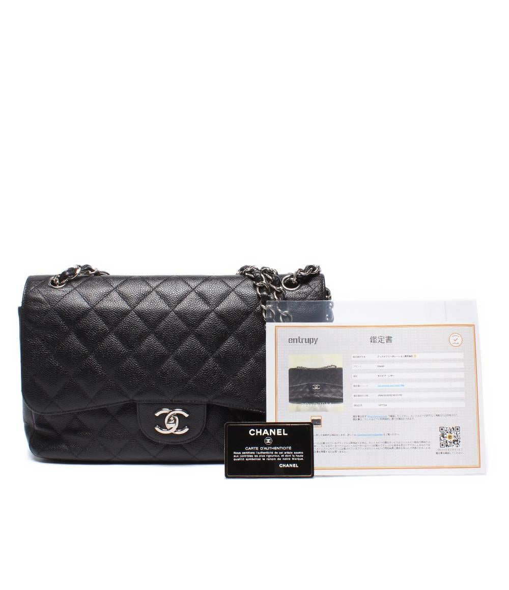 CHANEL チェーンショルダーバッグ ダブルチェーン ダブルフラップ