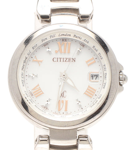 CITIZEN 腕時計 クロスシ― xC ソーラー ホワイト H246-T019072 レディース シチズン
