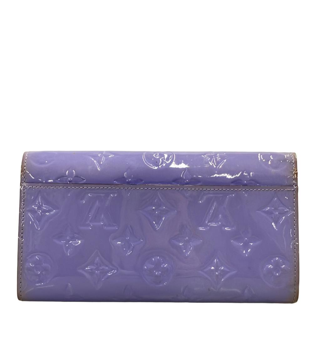 LOUIS VUITTON 長財布 ポルトフォイユ サラ ヴェルニ M90151