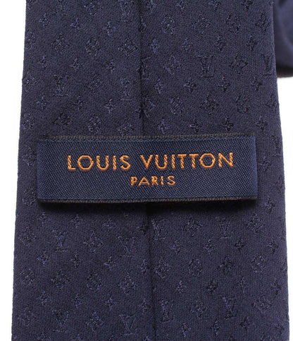 LOUIS VUITTON ネクタイ シルク100% 総柄 M71887 メンズ ルイ・ヴィトン