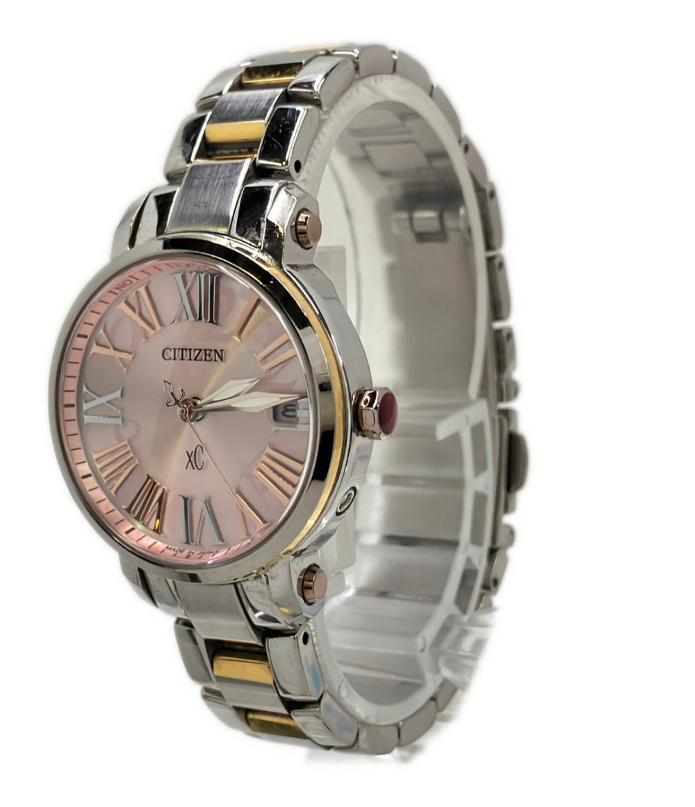 CITIZEN 腕時計 XC クロスシー ソーラー ピンク H010-T014194 レディース シチズン