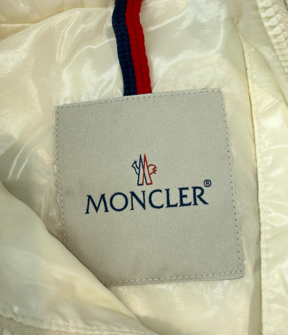 MONCLER ダウンベスト ジップアップ ロゴワッペン Ghany レディース キッズ SIZE 14Y (S) モンクレール