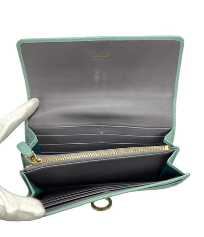 Bvlgari 長財布 レザー レディース ブルガリ