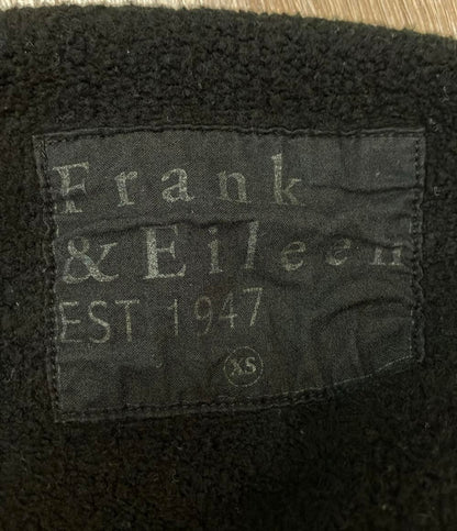 Frank&Eileen 長袖ワンピース ロング 首回り袖口裾カットオフ LAB418TF レディース SIZE XS フランクアンドアイリーン