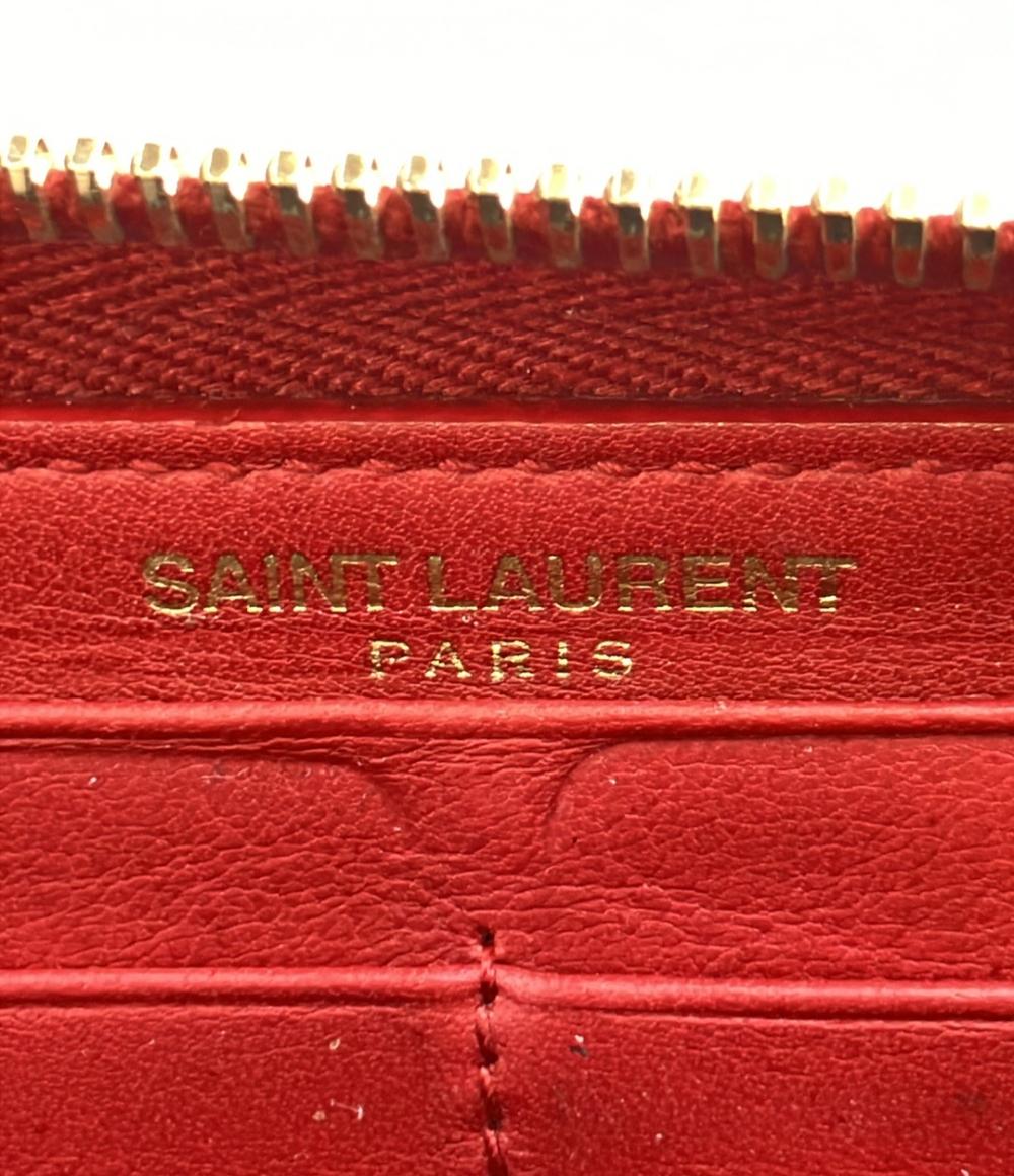 サンローラン ラウンドファスナー長財布 レディース SAINT LAURENT