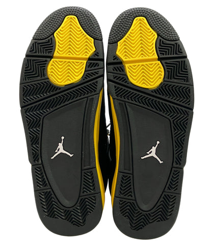 美品 NIKE ミドルカットスニーカー エア ジョーダン 4 レトロ サンダー DH6927-017 メンズ SIZE 27.0 ナイキ