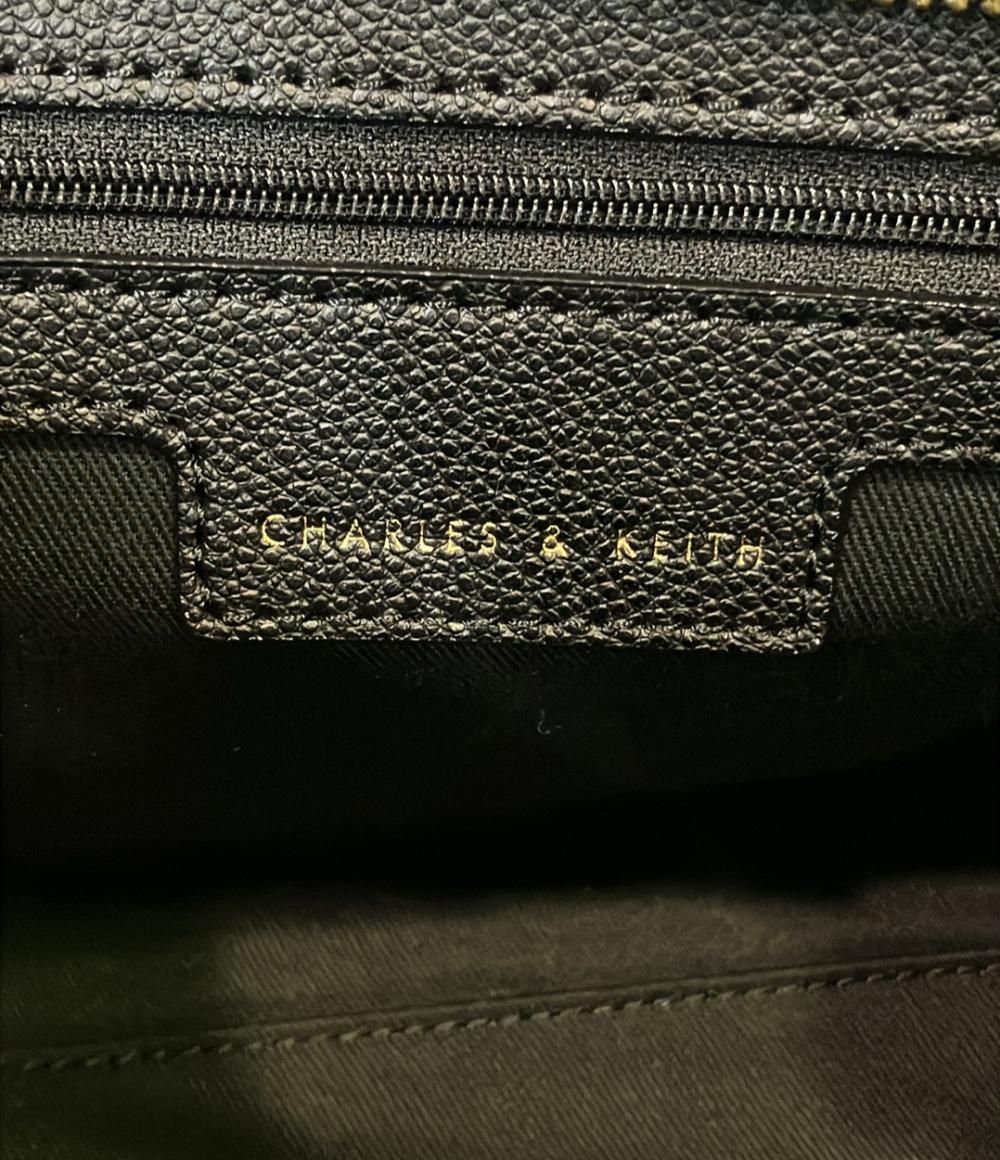 美品 CHARLES＆KEITH 2way ハンドバッグ ショルダーバッグ 斜め掛け レディース チャールズ＆キース
