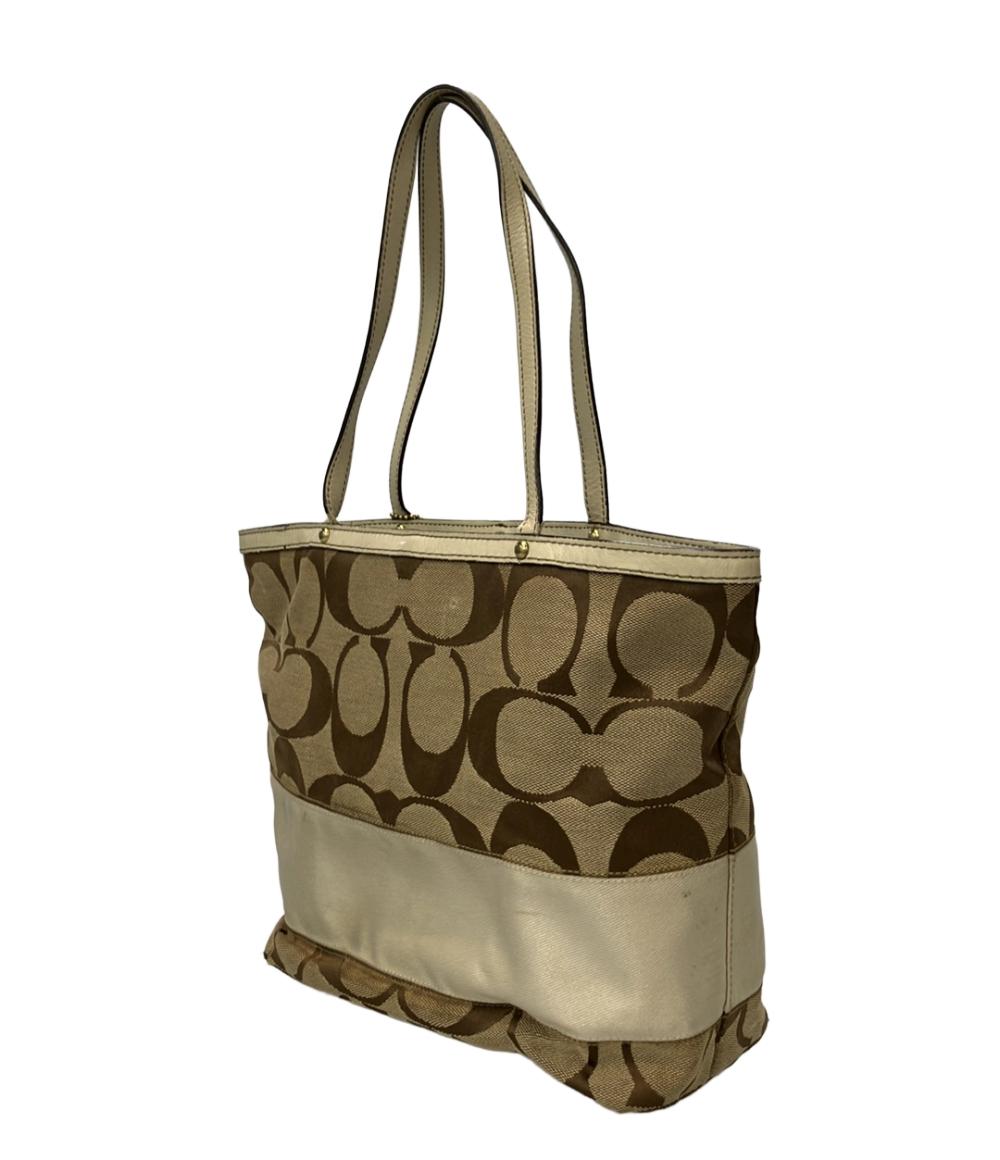 COACH トートバッグ ラージシグネチャー 10124 レディース コーチ