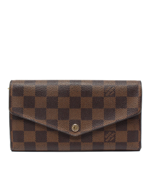 LOUIS VUITTON 長財布 ポルトフォイユ サラ ダミエ N63209 メンズ レディース ルイ・ヴィトン