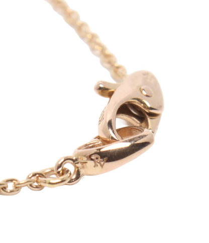 美品 ポンテヴェキオ ネックレス K18 ルビー 0.17ct ピンクサファイア 0.09ct ダイヤ 0.05ct ハートモチーフ レディース Ponte Vecchio