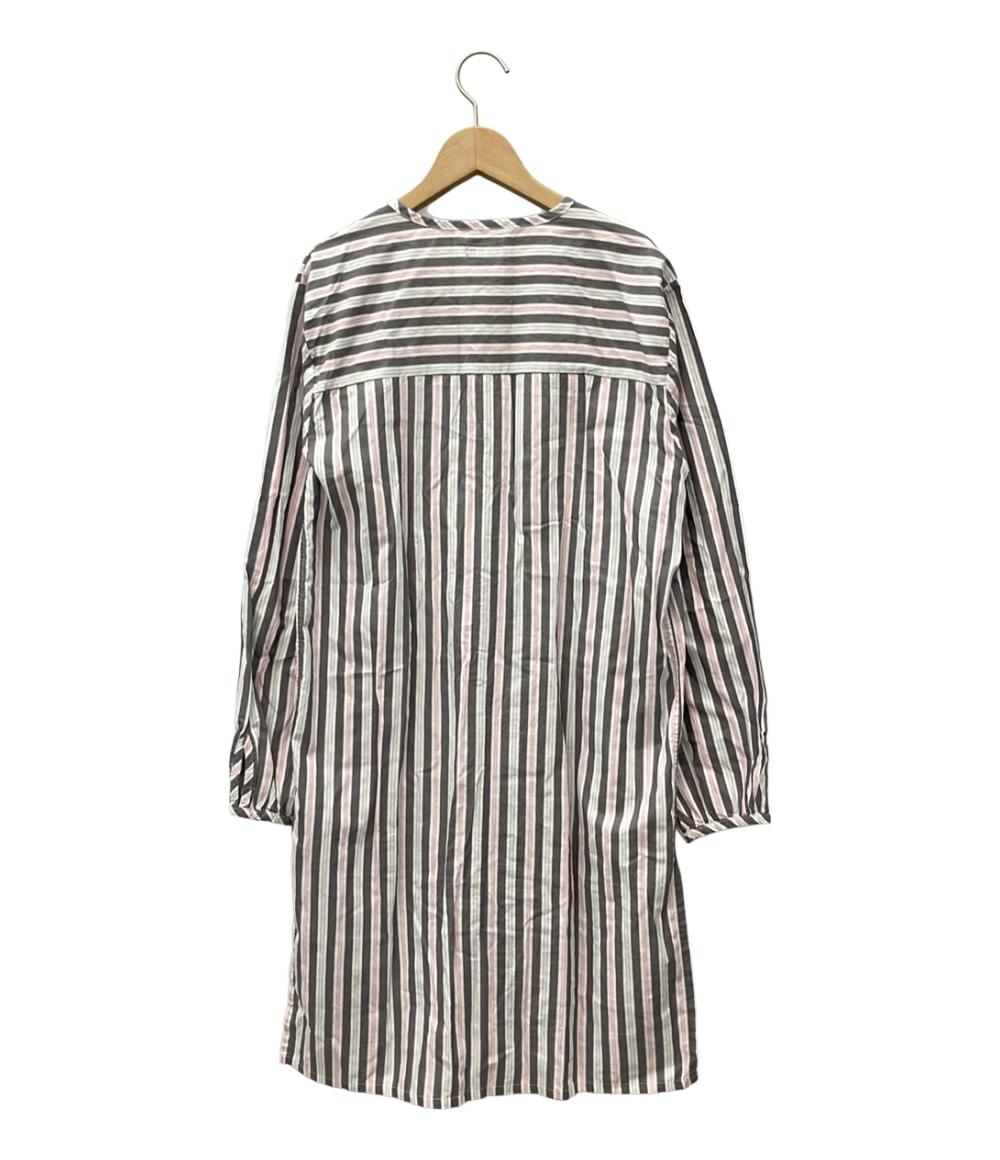 エンポリオ・アルマーニ ストライプ ロングシャツ レディース SIZE S Emporio Armani