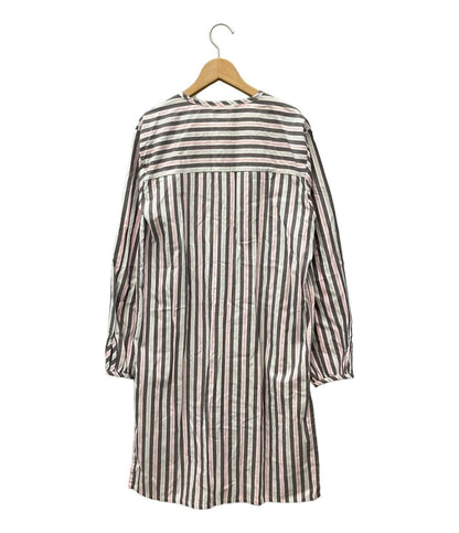 エンポリオ・アルマーニ ストライプ ロングシャツ レディース SIZE S Emporio Armani