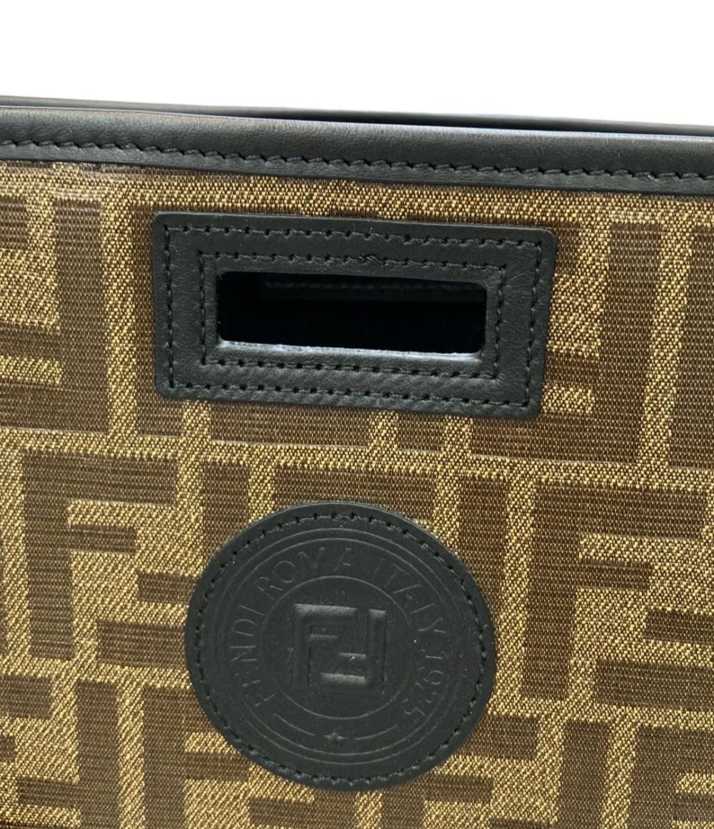 美品 FENDI ハンドバッグ ズッカ レディース フェンディ