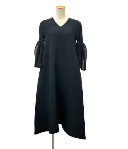 美品 CFCL 長袖ワンピース タグ付き POTTERYLUCENTLONGBELLSLEEVEFLAREDRESS CF011KH139JP00 レディース SIZE 1 (S) シーエフシーエル
