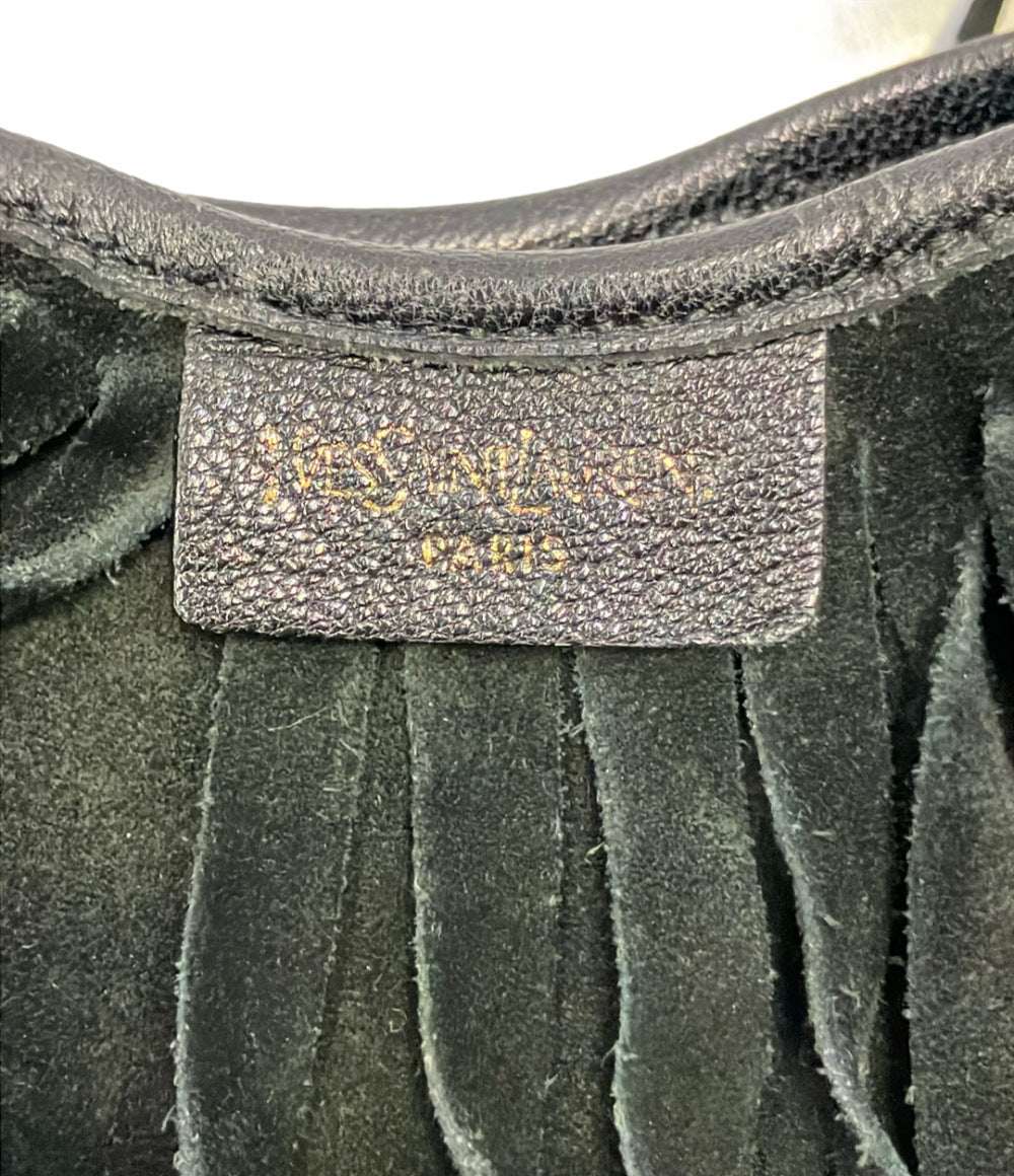 YVES SAINT LAURENT ショルダーバッグ 肩掛け フリンジ 138961 001013 レディース イヴ・サンローラン