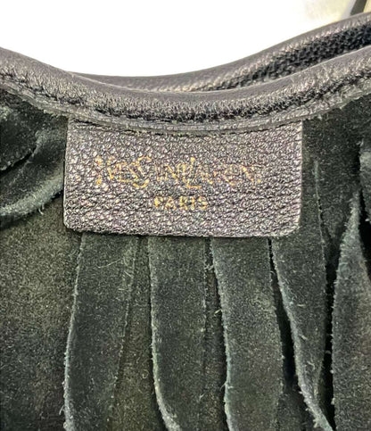 YVES SAINT LAURENT ショルダーバッグ 肩掛け フリンジ 138961 001013 レディース イヴ・サンローラン