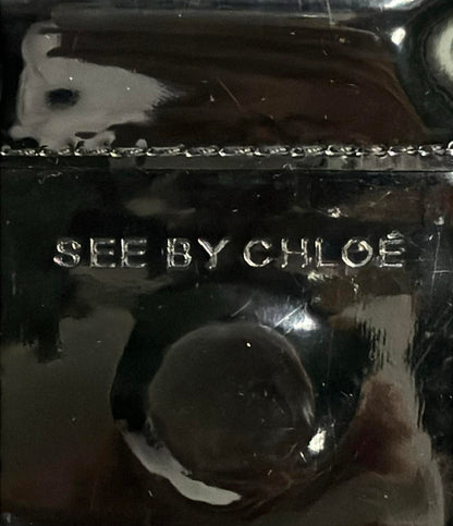 シーバイクロエ トートバッグ エナメル レディース SEE BY CHLOE