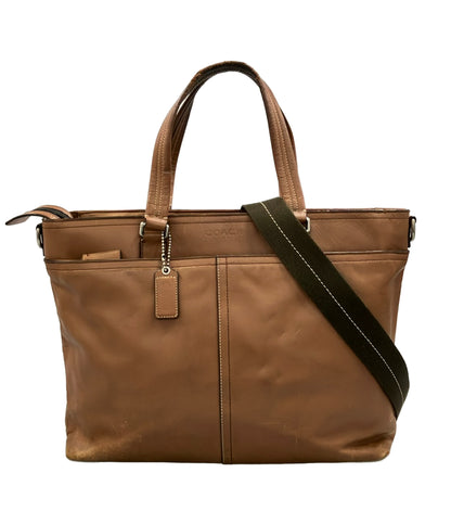 訳あり COACH 2WAY ビジネスバッグ ブリーフケース ショルダーバッグ 斜め掛け F70673 コーチ