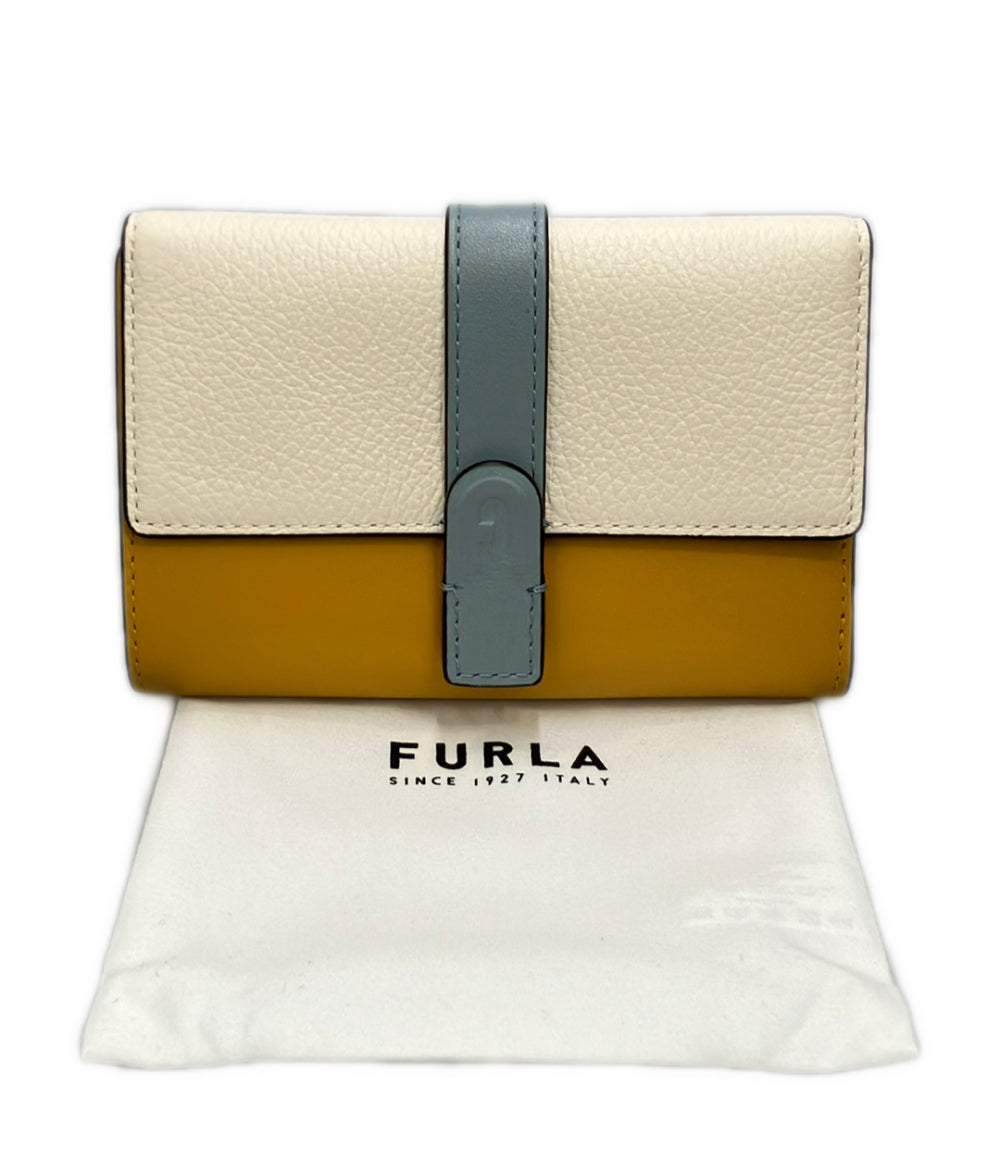 美品 FURLA 三つ折り財布 レディース フルラ