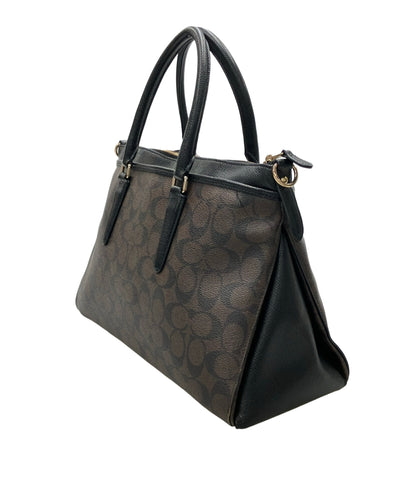 COACH 2WAY トートバッグ ショルダーバッグ 斜め掛け シグネチャー F34617 レディース コーチ