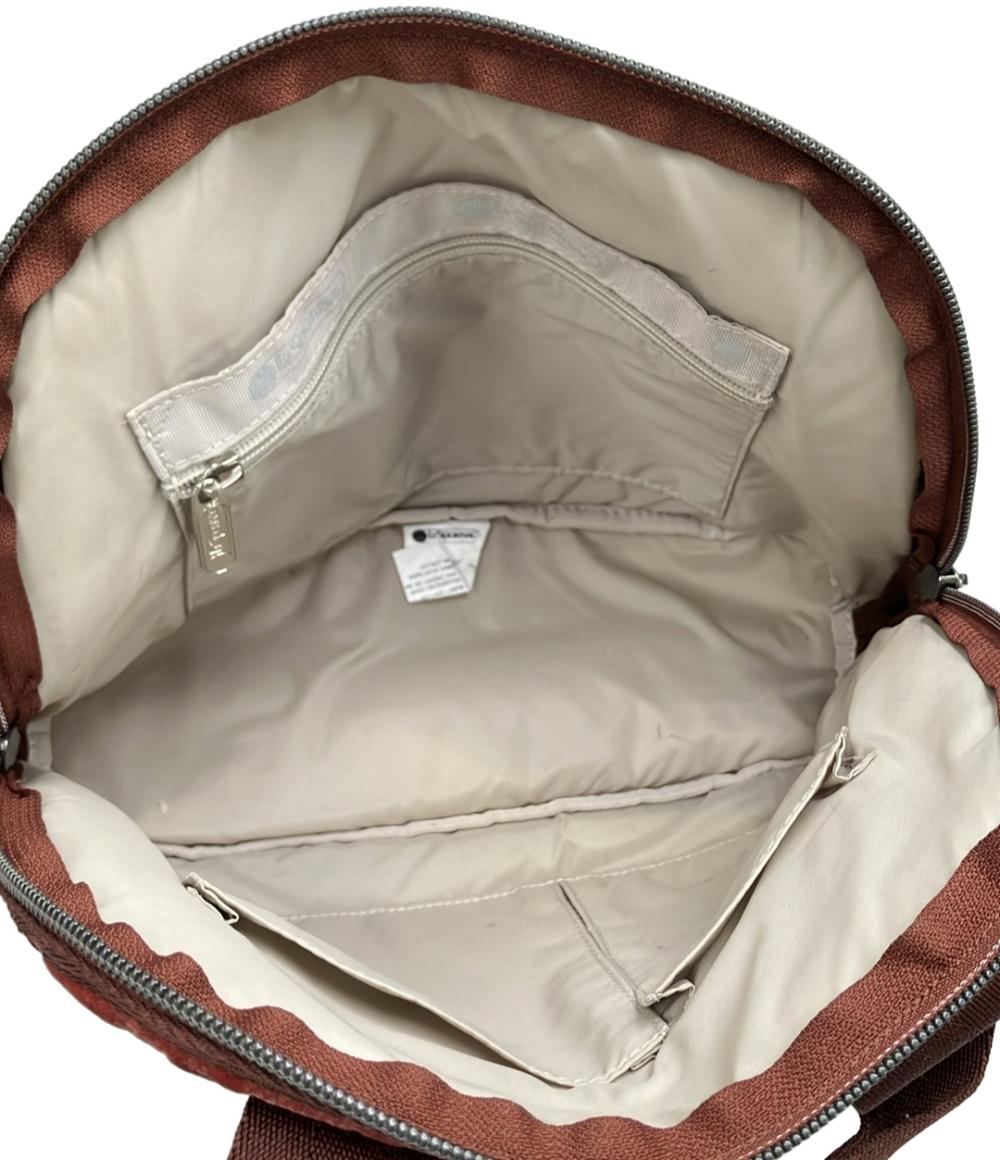 美品 LeSportsac 2way ハンドバッグ ショルダーバッグ 斜め掛け レディース レスポートサック