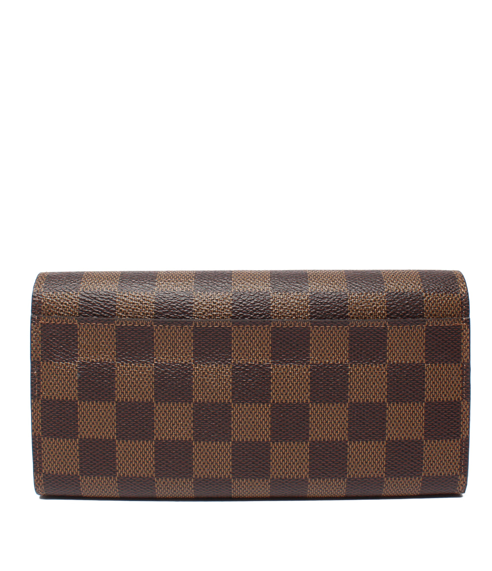 LOUIS VUITTON 長財布 ポルトフォイユサラ ダミエ N63209 レディース メンズ ルイ・ヴィトン