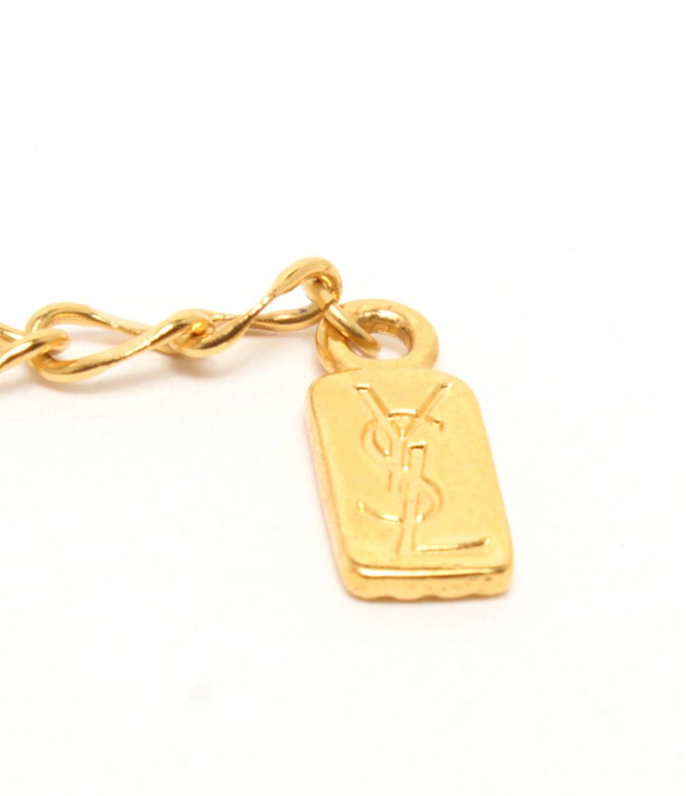 イヴ・サンローラン ネックレス トリプルハート レディース YVES SAINT LAURENT