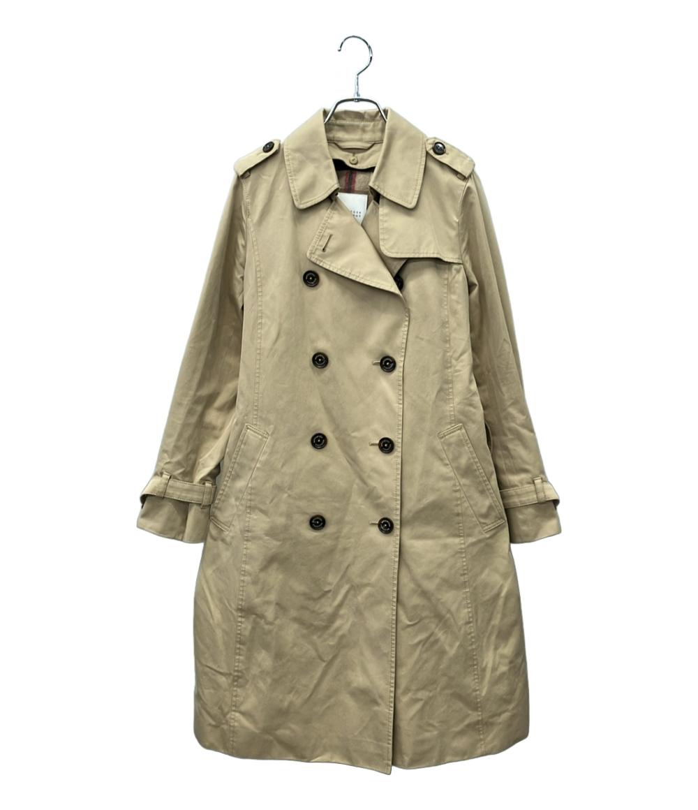 美品 MACKINTOSH PHILOSOPHY トレンチコート チェック H5A02-509-41 レディース SIZE 38 (M) マッキントッシュフィロソフィー