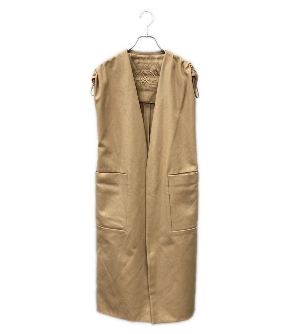 Drawer ロングベスト 6525-299-0817 レディース SIZE 38 (S) ドゥロワー